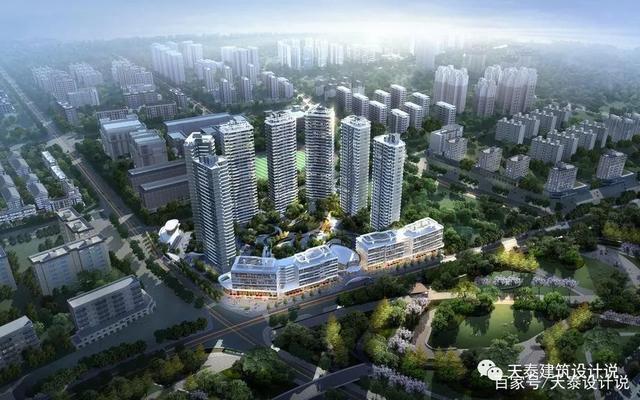 四川广安开发商建筑设计,广安房地产商住楼设计,商业住宅楼酒店